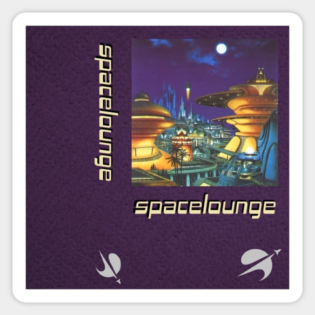 spacelounge Sticker by bluescreen